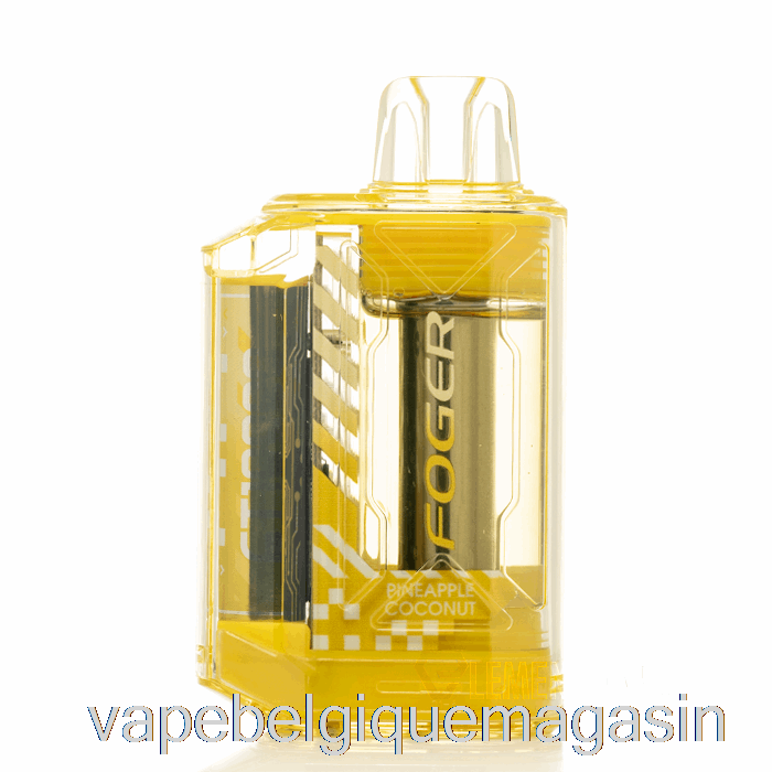 Vape Jetable Foger Ct10000 Jetable Ananas Noix De Coco